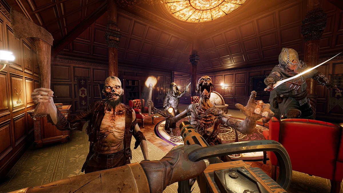 Introducing Deepward, a high-speed first-person shooter roguelite set in the 1920s that lets you choose three distinct heroes from a roster of six, switching between any of the three of them on the fly during the brutal melee and gun-based action. First details and trailer: