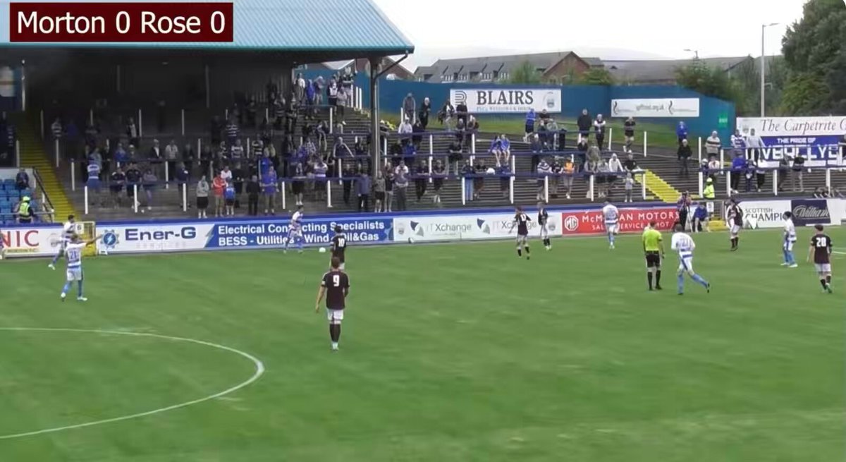 A famous day for Linlithgow Rose! Lowland League Champions’ won in their first ever game in the Premier Sports Cup away at Championship Greenock Morton! Calum Rae the hero of the afternoon as they defeated the Ton at Cappielow. [📹: Linlithgow Rose F.C.]