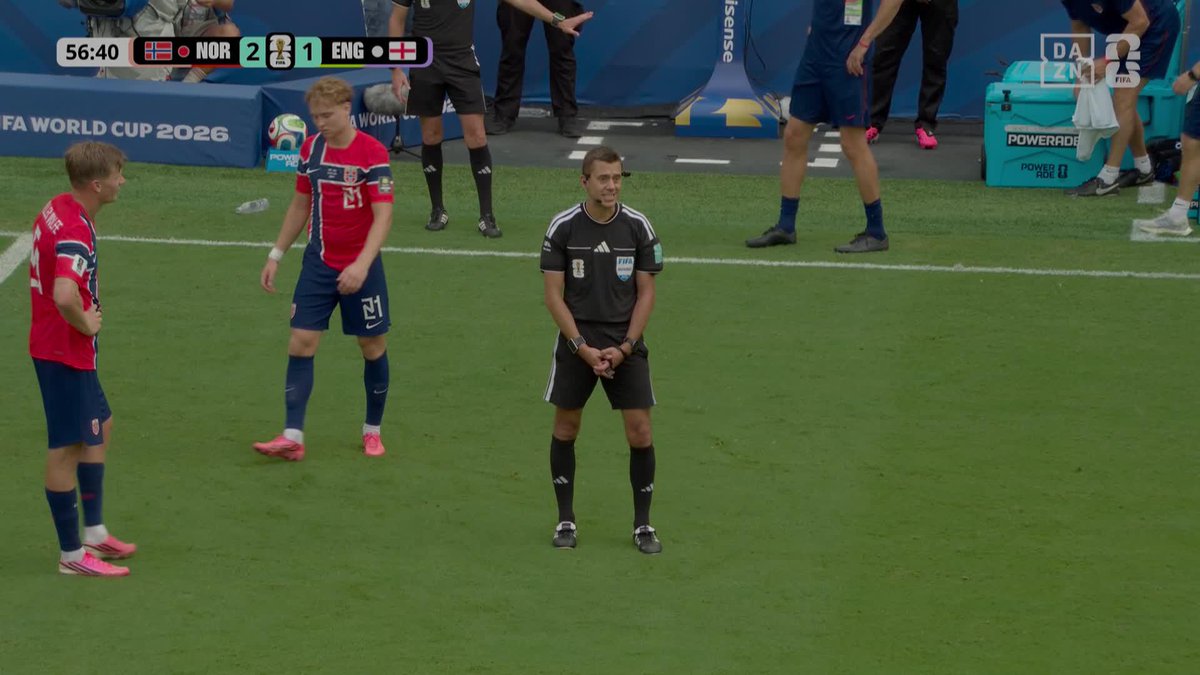 ¡ANULARON EL GOL DE HEGGEM POR FALTA DE HAALAND ANTES DE QUE SACASEN EL CÓRNER! 😱 #DAZNMundial