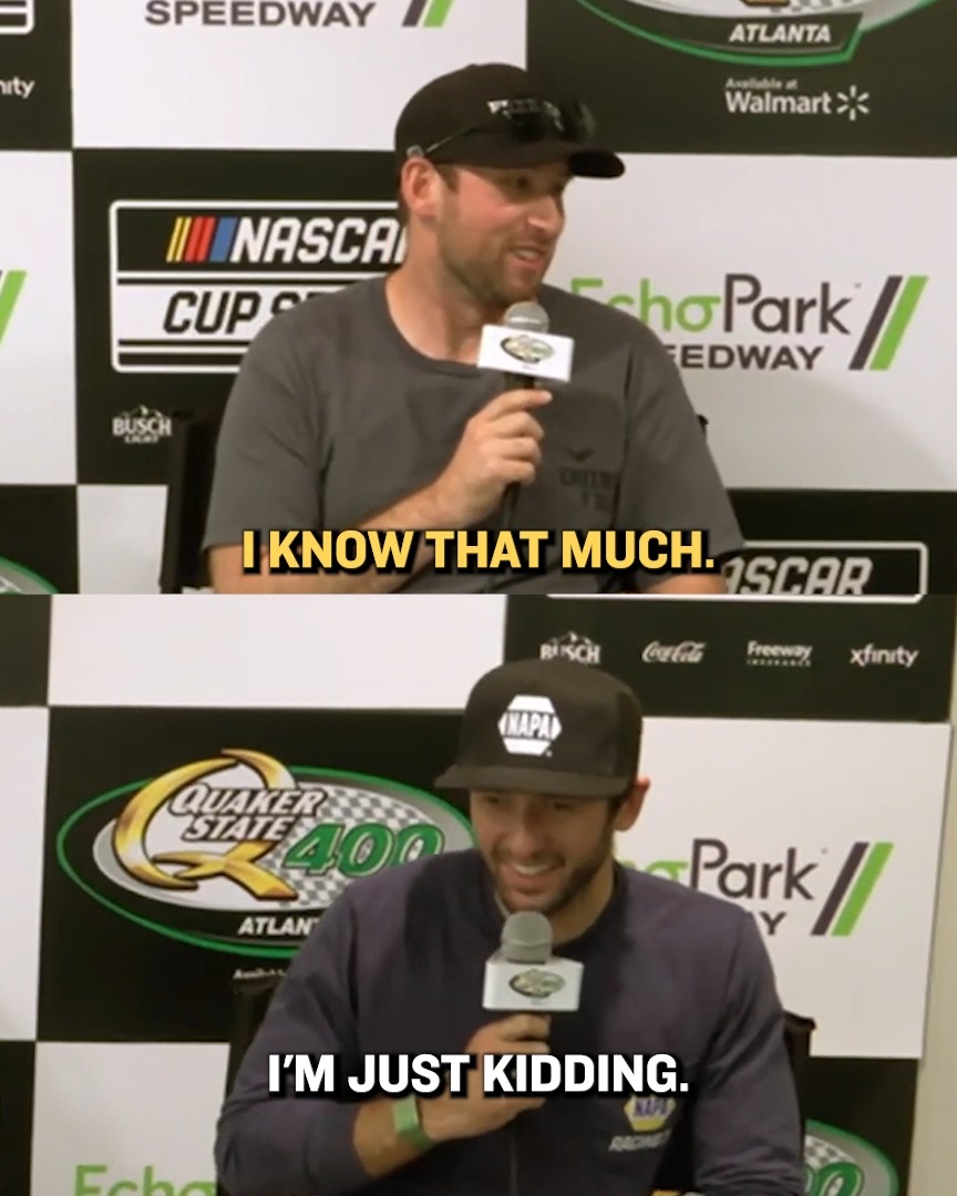 It's all jokes now, but it'll be all business Sunday night.