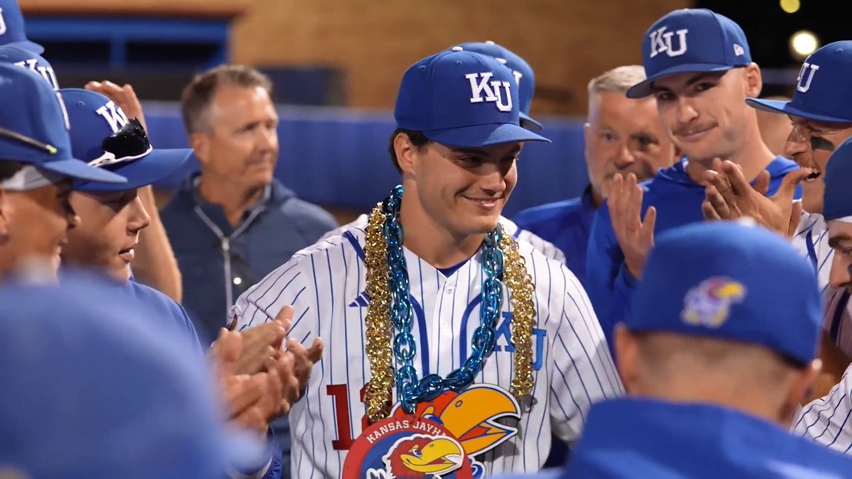 A 3-year weekend starter with a long list of accolades. #RockChalk x Dominic Voegele