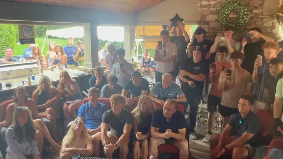 Family and friends went to Luke Williams' graduation party today and an MLB Draft party broke out. Here's the moment the Washington Nationals selected him with the 78th pick. lukewilliams1210 FR Baseball FR Panther Sports Washington Nationals Vanderbilt Baseball TribLive HSSN Tribune-Review Sports #MLBDraft (Jim Templeton video)