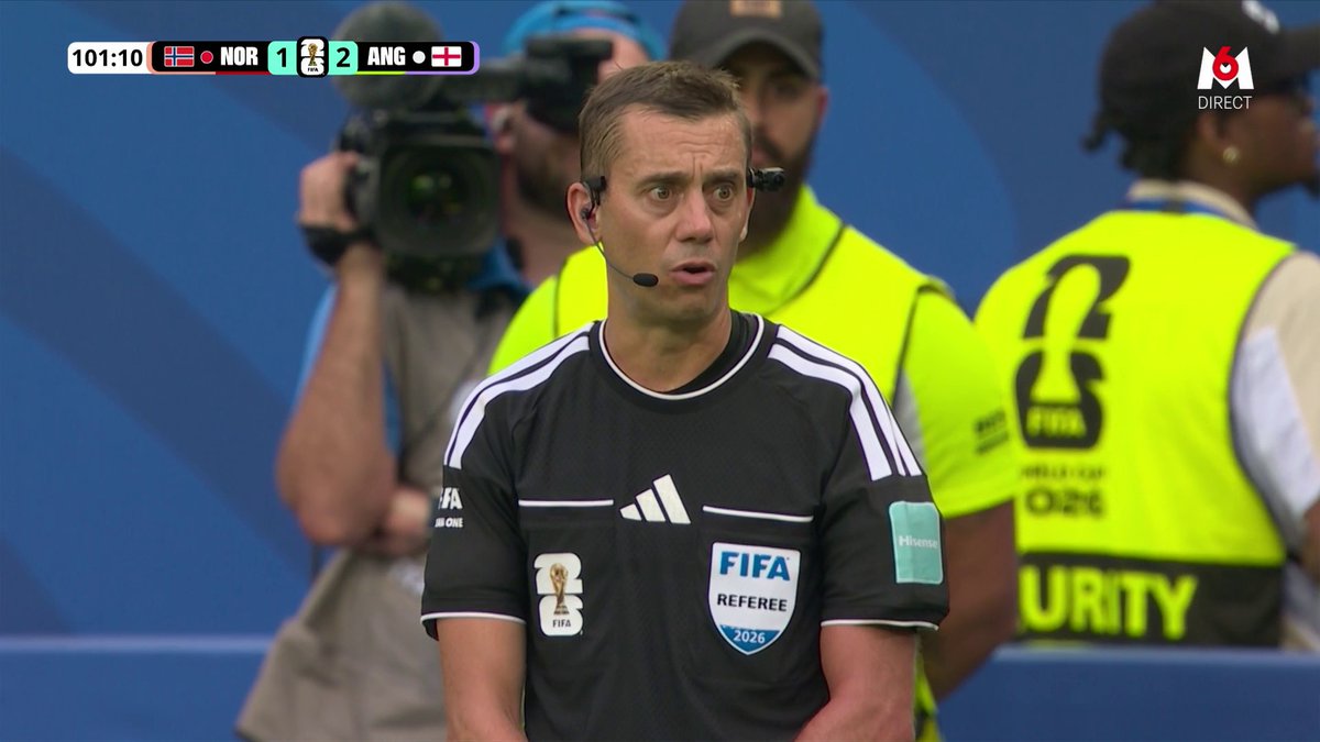 Finalement, pas de penalty pour l'Angleterre ! ❌ Suivez la Coupe du Monde de la FIFA 2026™ sur M6 et M6+ #CDM2026 #FIFAWorldCup #NORANG