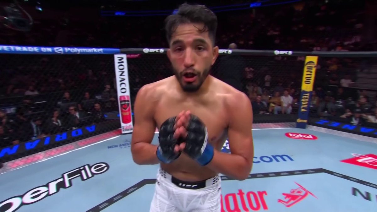 Adrian Yanez has some POWER! 👊 Yanez knocked Cody Garbrandt out in the very first round! #UFC329 | LIVE on TNT Sports Box Office