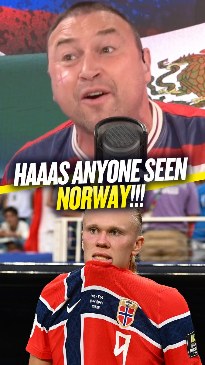 HAAAS ANYONE SEEN ✅ ERLING & ALFIE HAALAND ✅ OLE GUNNAR SOLSKJAER ✅ MAGNUS CARLSEN ✅ CASPER RUDD (CRUDD) ✅ ROW ROW ROW ✅ ALL THE WAY BACK TO NORWAY ✅ SMOKED SALMON ✅ YOUR BOYS TOOK ONE HELL OF A BEATING! Cundy went all in with this Has Anyone Seen Norway! 🤣