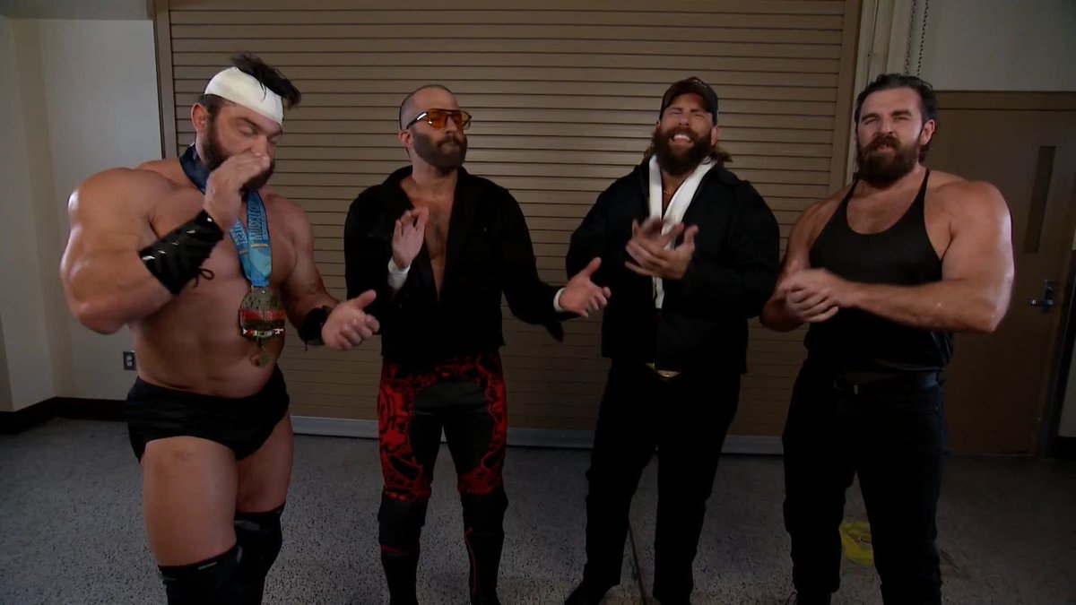 A Don-less Family give @KyleFletcherPro a standing ovation – but it's not all just smiles and Gold for the Family! Watch #AEWCollision LIVE on TNT &amp; HBO Max