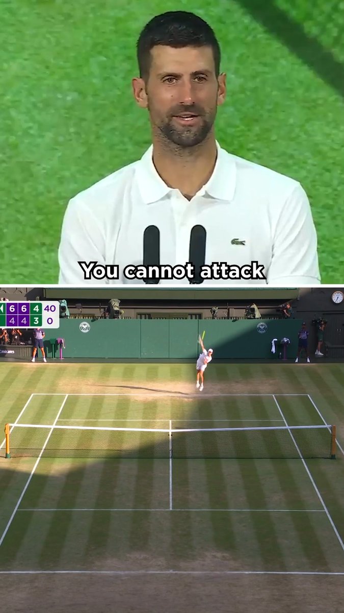 Our seven-time champion on what our defending champion brings to the court 💫 #Wimbledon