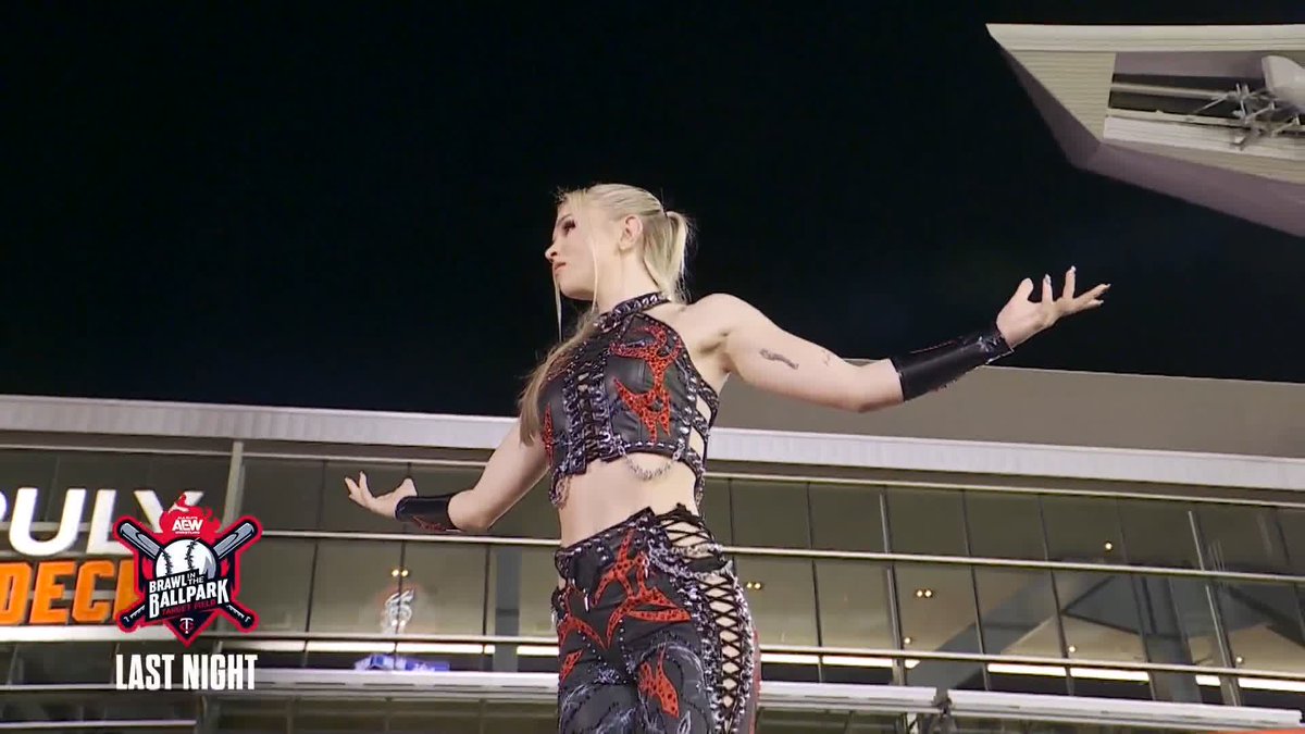 "We don't tolerate pain; we live on it." Skye Blue sends a message on behalf of the Sisters of Sin to the AEW Women's World Tag Team Champions Divine Dominion! Watch #AEWCollision LIVE on TNT &amp; HBO Max