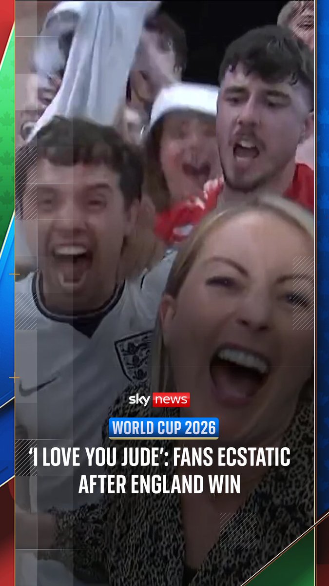 Sky's Katie Barnfield gets the reaction of England fans in Manchester after England won 2-1 over Norway to secure their place in the World Cup semi-finals Read more: