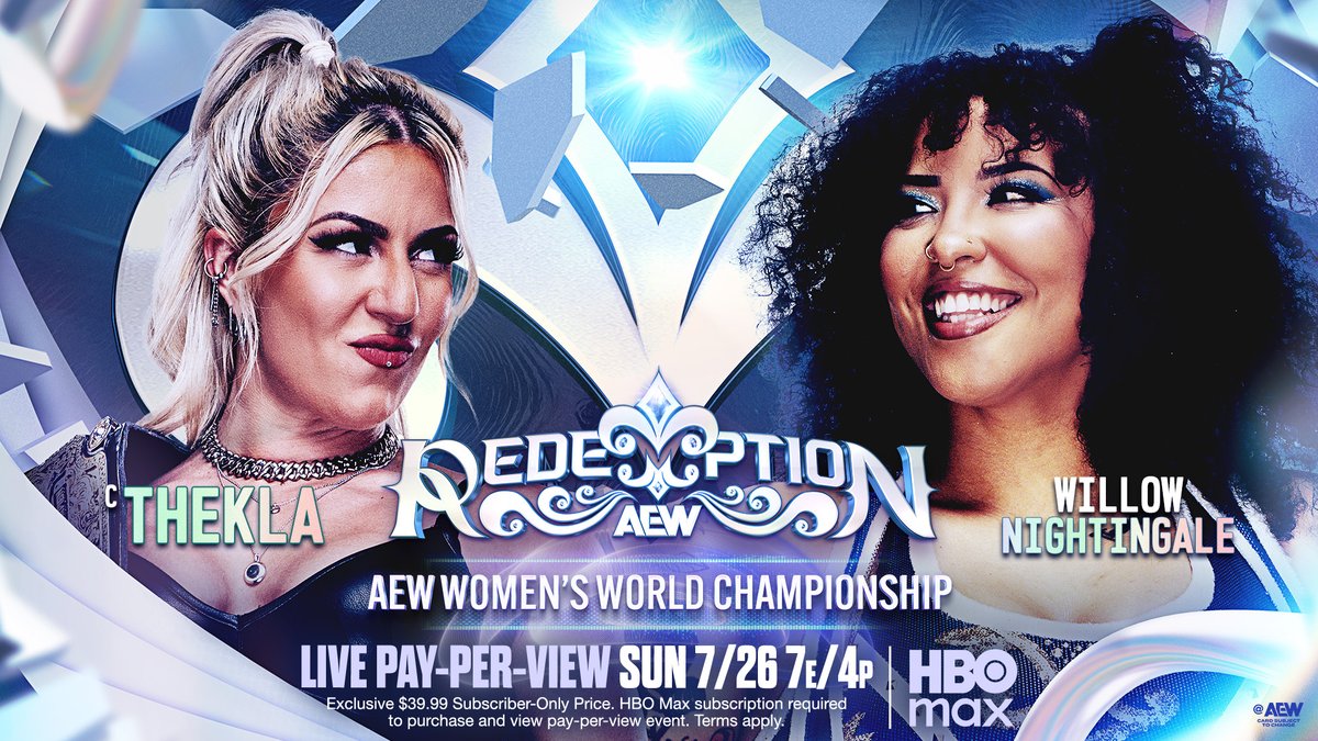AEW Women's World Champion @Toxic_Thekla has declared EVERYONE outside of the Triangle her ENEMY! Watch #AEWCollision LIVE on TNT & HBO Max