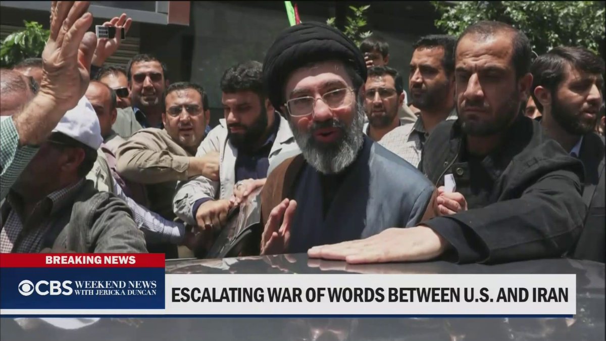Iran’s new supreme leader and President Trump traded threats on Saturday after the U.S. military battered Iran and Iran fired upon vessels sailing through the Strait of Hormuz. CBS News’ Olivia Rinaldi has more.