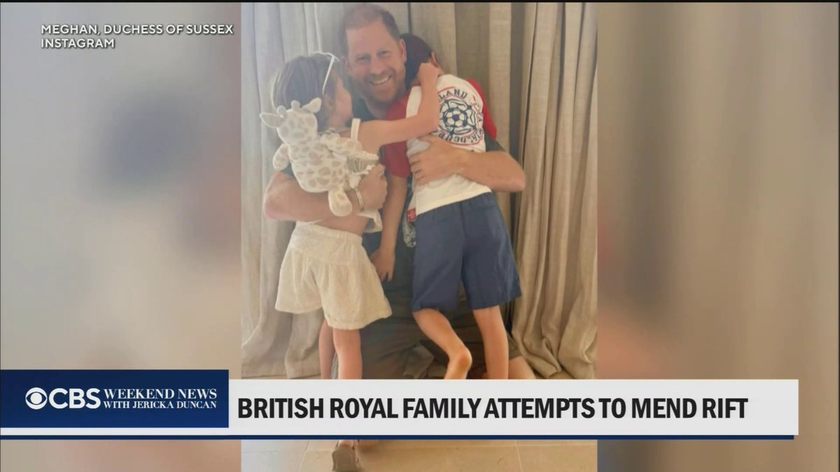For the first time in more than four years, Prince Harry, Megan, Duchess of Sussex, and their two children have met with King Charles and Queen Camilla. CBS News’ anna coren has more.