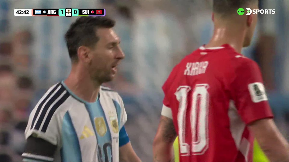 ‼️ EL RECLAMO DE MESSI CON EL ÁRBITRO.