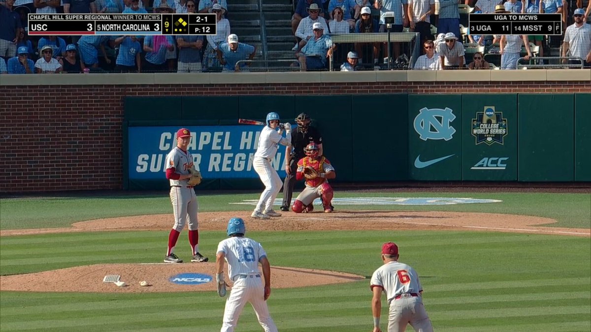 Owen Hull had the swing that sent the University of North Carolina to the College World Series this year.