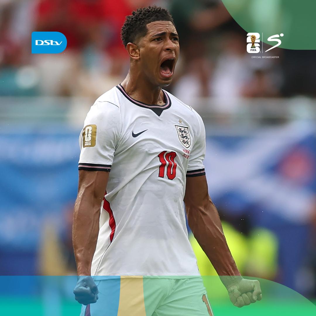 Bellingham's brilliant brace 🤩 He steers the Three Lions to a FIFA World Cup 2026 semi-final spot!