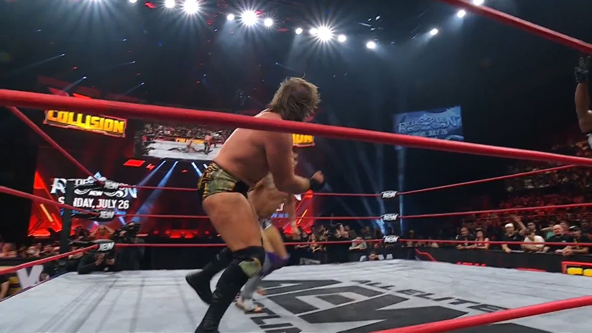#ANDSTILL! What a match! What a main event! Watch the #AEWCollision replay RIGHT NOW on @HBOMax!
