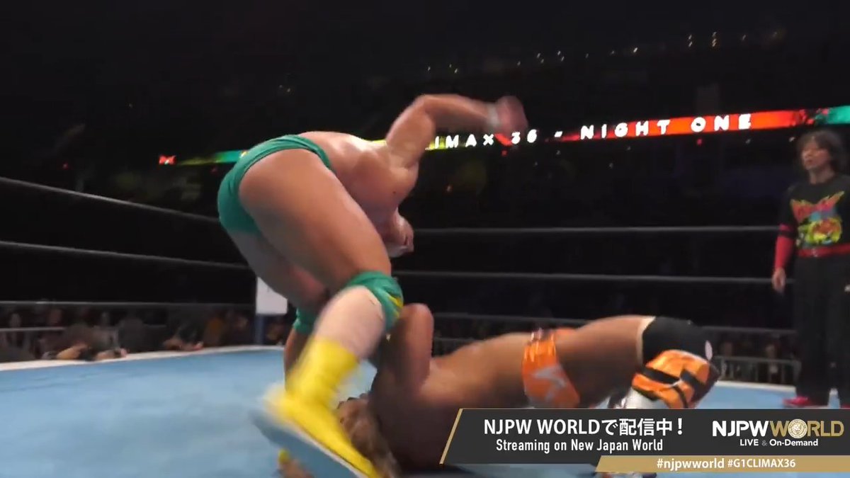 .大岩陵平 Ryohei Oiwa "Death Roll" From the profile URL #njpwworld #G1CLIMAX36