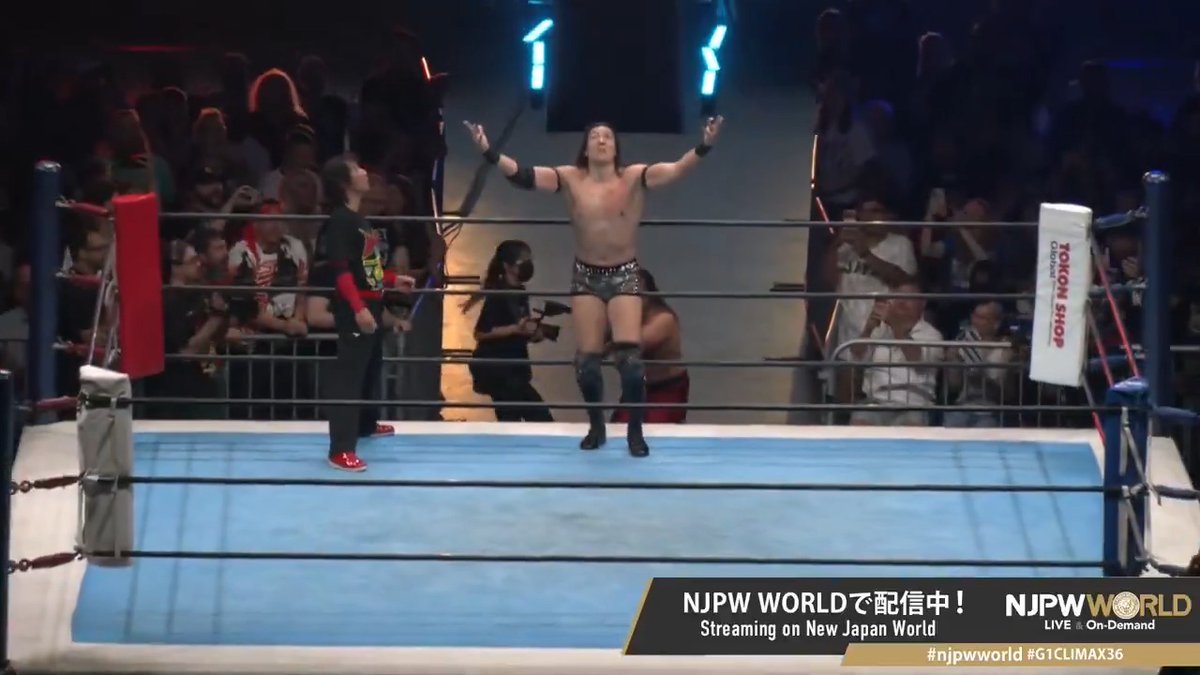 KNOSUKE TAKESHITA "Tope Con Giro" From the profile URL #njpwworld #G1CLIMAX36