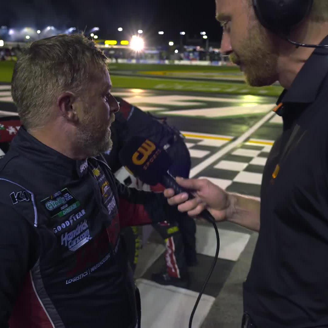 It's a career-best sixth win of the season for Justin Allgaier. 👏