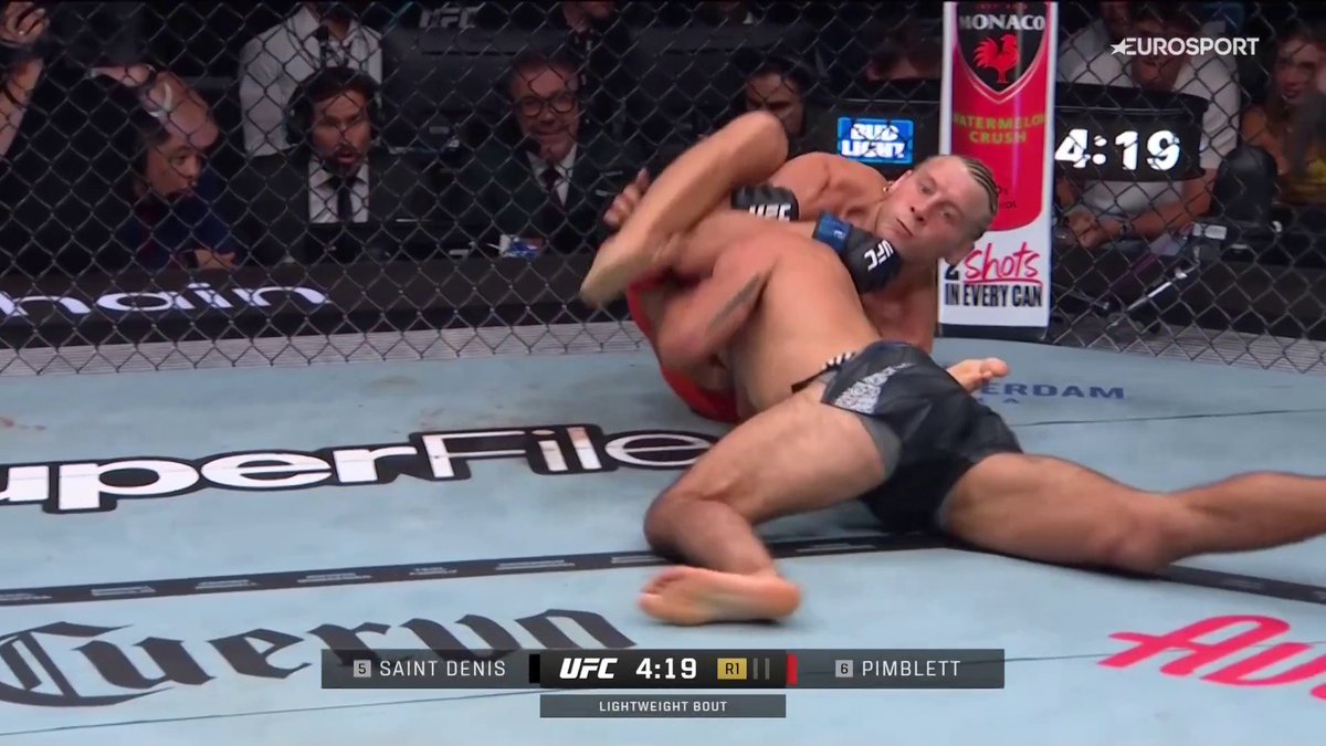 😱😱😱 PERO QUÉ HICISTE, PADDY?! 🔥 Pimblett da un ESPECTÁCULO: en solo 50 SEGUNDOS de pelea acaba sometiendo a Benoit Saint Denis #UFC329 | #UFCHBOMax