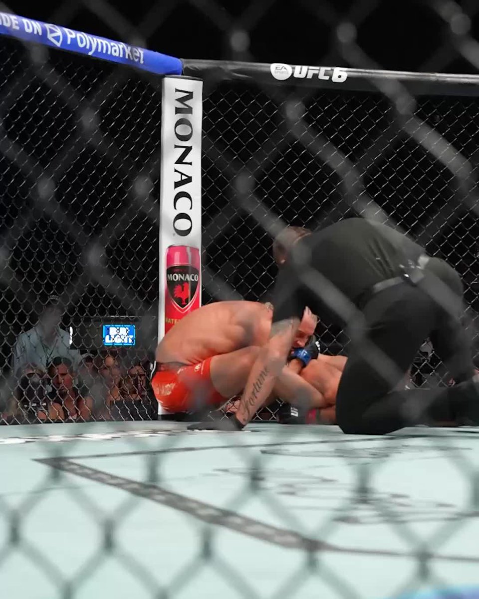 WHAT NOW?! This angle of Paddy Pimblett's submission win at #UFC329 😮‍💨 [ LIVE NOW on @ParamountPlus ]
