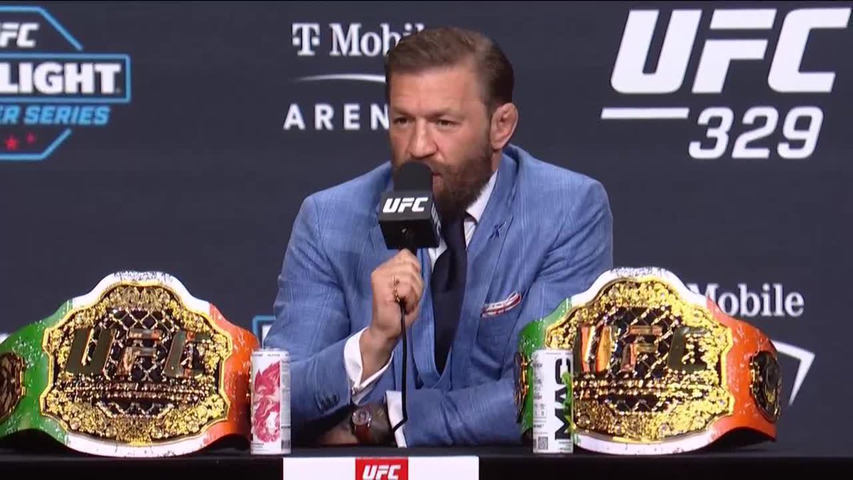 "I can destroy Max inside ten seconds” Conor McGregor injured himself in the first 5 seconds of the fight.