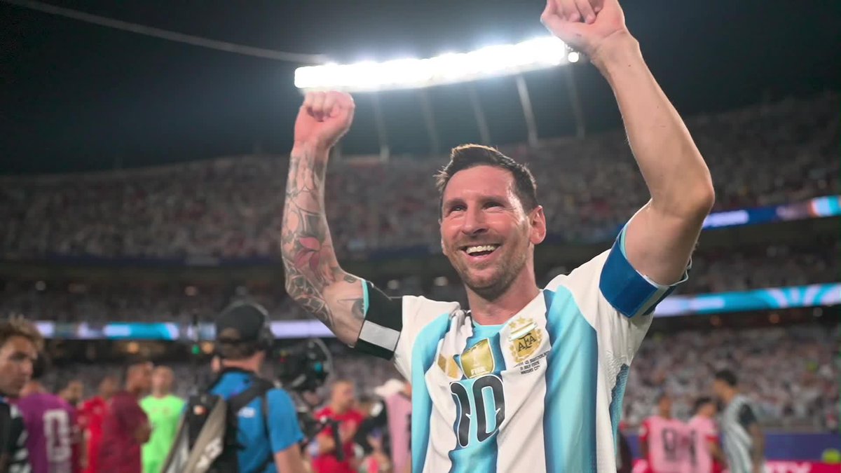 La felicidad de un hombre que, a sus 39 años, jugará una nueva semifinal de una Copa del Mundo. Simplemente... ¡LIONEL MESSI! ⚽ #ESPNMundial 📺 Mirá los mejores partidos de la #FIFAWorldCup por ESPN, en el Plan Premium de #DisneyPlus
