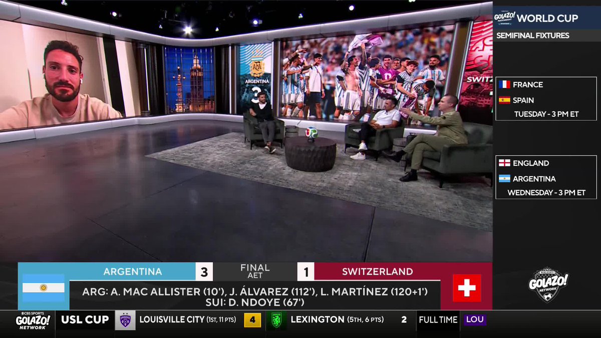 “This is a team that is still trying to find a little bit more of an identity.” Nico Cantor breaks down what Messi and Argentina need to improve ahead of their semifinal clash with England. 🗣️