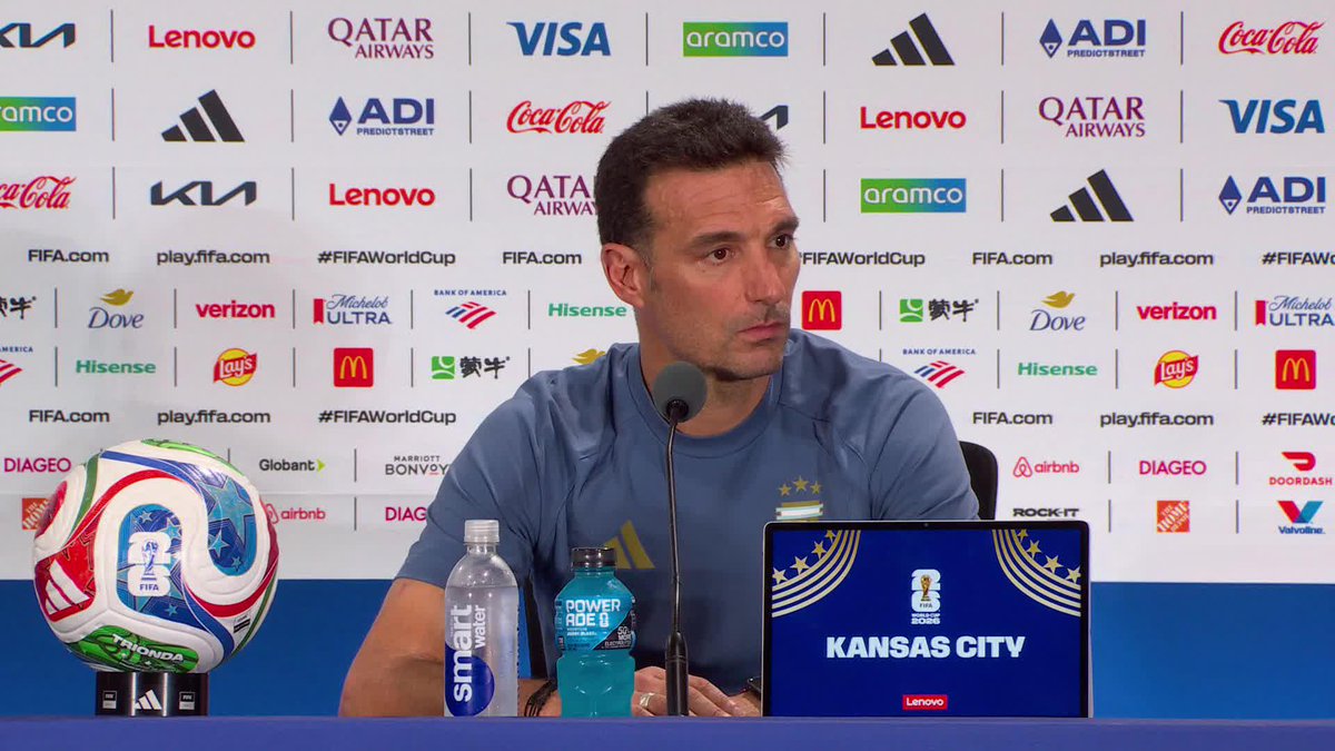 "ES UN PARTIDO DE FÚTBOL" LIONEL SCALONI DEJÓ EN CLARO LO QUE PIENSA DE LA SEMIFINAL VS. INGLATERRA ⚽ #ESPNMundial 📺 Mirá los mejores partidos de la #FIFAWorldCup por ESPN, en el Plan Premium de #DisneyPlus