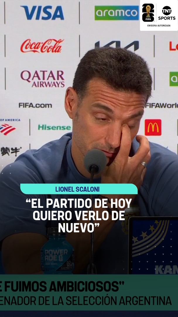 "VAMOS A DEJAR TODO HASTA EL FINAL" 🇦🇷 Así respondió Lionel Scaloni al rendimiento de la Selección Argentina contra Suiza y aseguró que dejarán todo hasta el final de la Copa del Mundo. #TNTSportsMundial