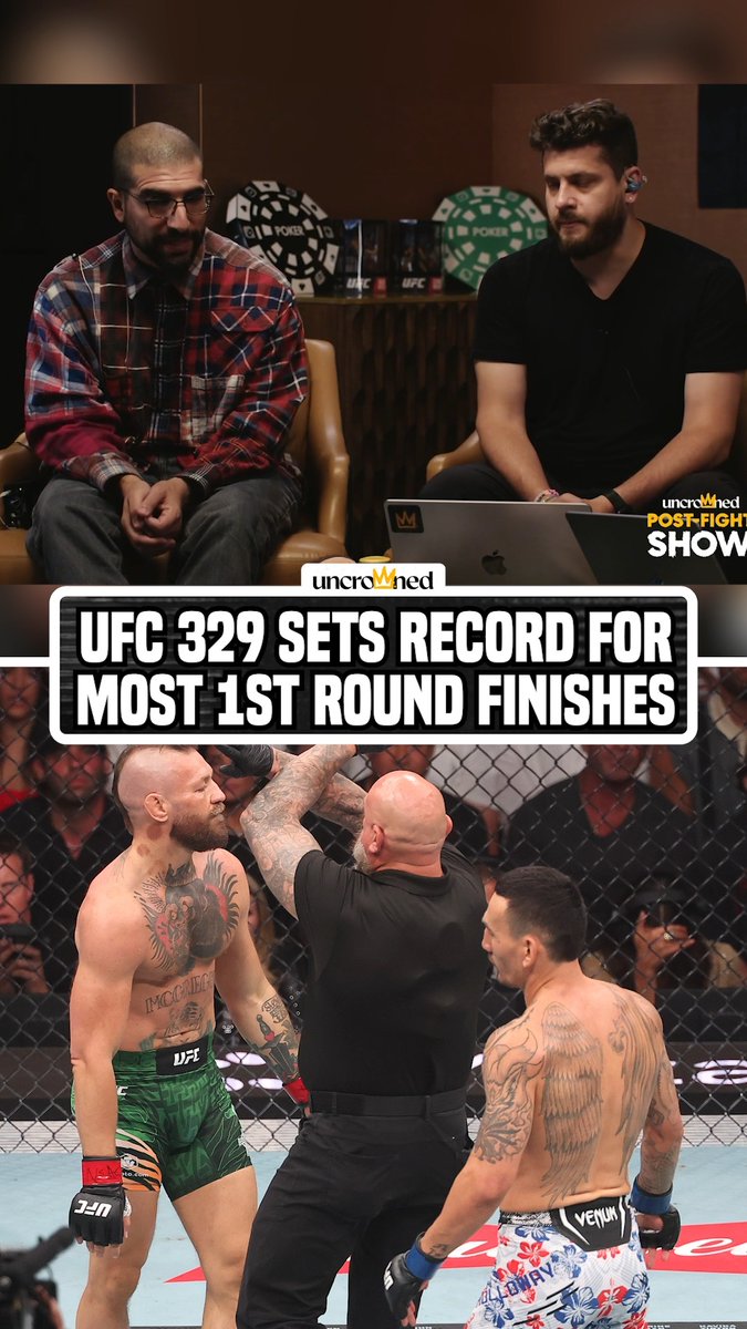 A tough end to a record-setting fight card 📈 #UFC329