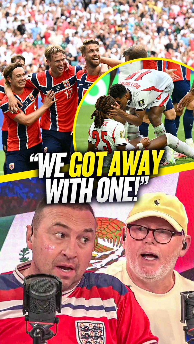 😬 "We got away with one! Oh my gosh!" 🤷♂️ "Spence knows what he's doing but it's a foul!" Cundy and Groves debate the controversial decision in England's win over Norway! 👀 #FIFAWorldCup