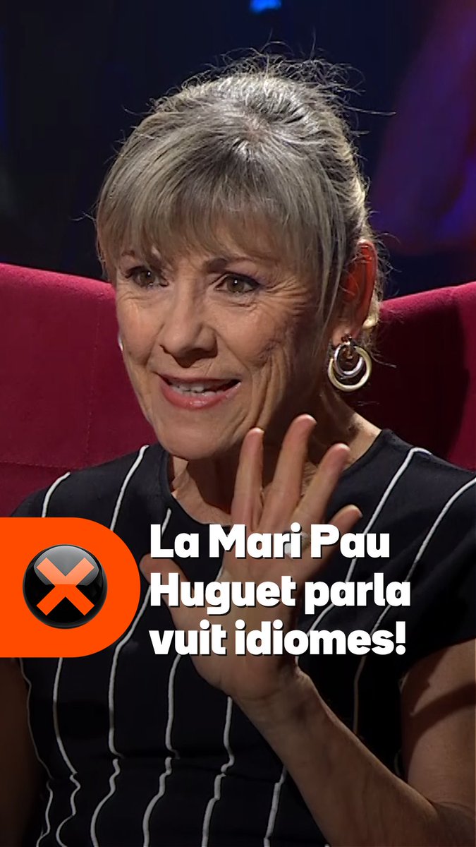 Mari Pau Huguet: "Hi va haver un moment en què estava fent al mateix temps italià, alemany i xinès" 🗣️La periodista parla de la seva trajectòria professional i dels seus hobbies. De tots, el més impressionant és aprendre idiomes: en parla fins a vuit! #Col·lapse3Cat