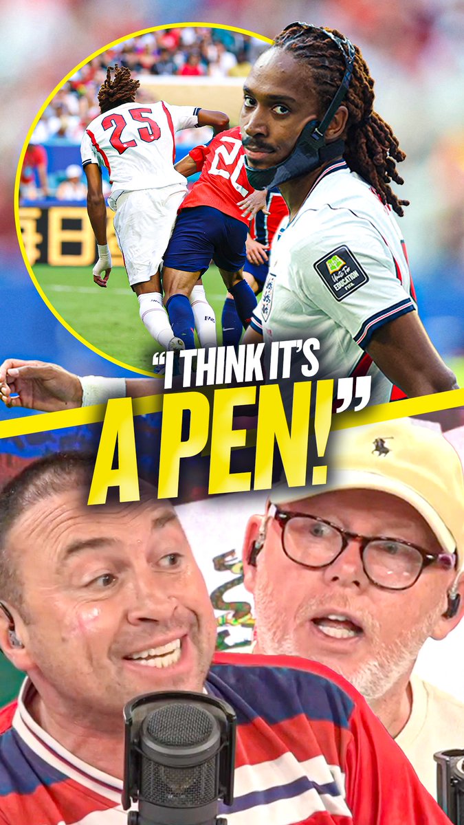🤷‍♂️ "He's earned the right" 😤 "That is not clear and obvious" Jason Cundy and Perry Groves insist England should have had a penalty on Djed Spence! 👀