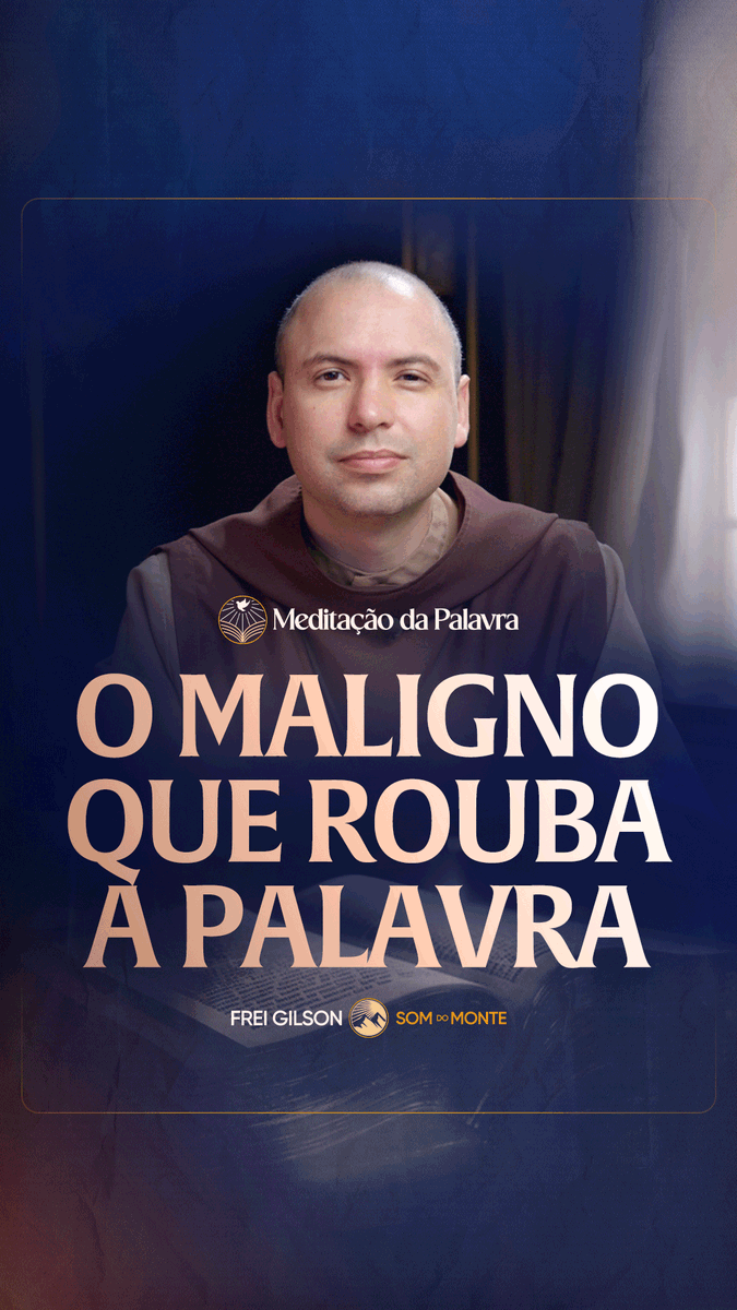 O Maligno que rouba a palavra | (Mateus 13, 1-9) #2769 | Meditação da Palavra Passagens Complementares: Mateus 13,19 Tiago 1,21-22