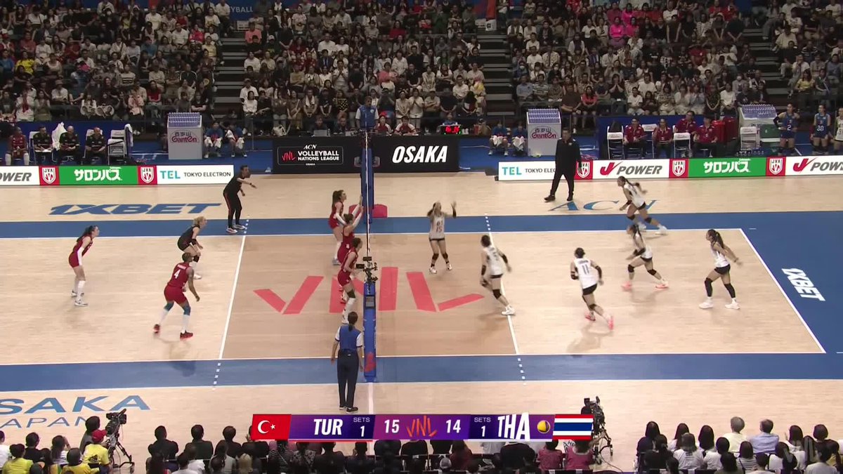 #VNL2026: ZEHRA GÜNEŞ WITH 6 BLOCKS SO FAR 😱! Türkiye leads the match 2-1 🔥 📺 LIVE NOW on VBTV: 🏐 #BePartOfTheGame #Volleyball
