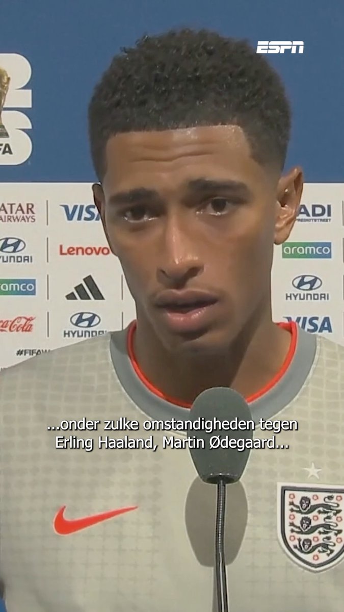 Jude Bellingham reageert fel na kritiek van Thomas Tuchel op het spel van Engeland 👀 “Misschien weet hij niet hoe het is om onder deze omstandigheden te spelen tegen Erling Haaland en Martin Ødegaard." 🔗