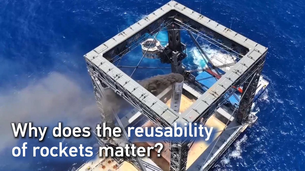 #Watch: Why does the reusability of rockets matter?