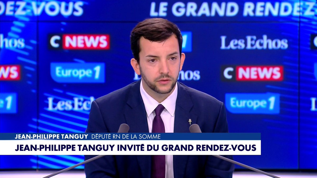 Jean-Philippe Tanguy, sur le programme du RN : «Il faut que l’Union européenne fasse les mêmes économies que la France doit faire», dans #LeGrandRDV Toute l'info est à retrouver sur