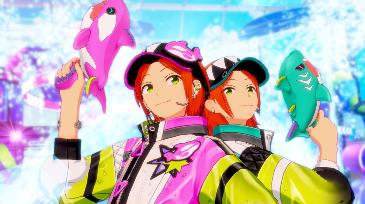 【お知らせ】 7月15日〜 開催のイベント『渦旋★飛び込むワールプール』より 『2wink』が歌う『SPLASHING WHIRLPOOL!!』のMVを先行公開します❗ イベント予告はXとアプリ内に掲載中！ #あんスタ