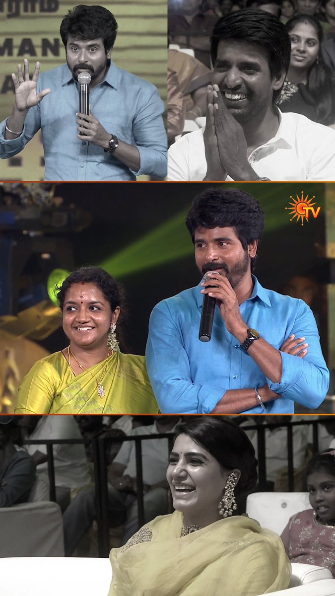 Throwback to Sivakarthikeyan, Aarthi Sivakarthikeyan, and Aaradhana Sivakarthikeyan on the stage of Seemaraja Isai Thiruvizha. ✨ Seemaraja | TODAY | 3 PM #SunTV #SunTVThrowback #Sivakarthikeyan #Seemaraja