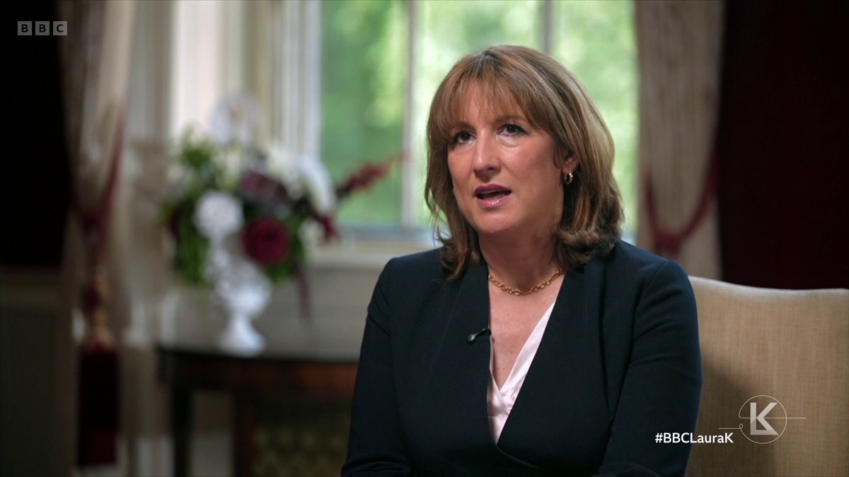 #BBCLauraK: "Why do you think the government has come to an end?” Rachel Reeves: “Governing is hard” In her likely last interview in office, the Chancellor says shocks like Covid-19 and wars abroad have affected the government