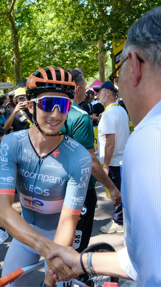 Le Tour de France, c'est la France, c'est les Français ! Très heureux de vous faire partager cette 8e étape entre Périgueux et Bergerac. Merci Tour de France™ !