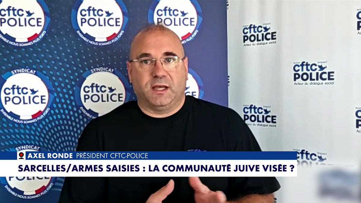 Axel Ronde, sur la menace d’attentat à Sarcelles : «Les actes antisémites ne font qu’augmenter en France, animés par certains partis politiques qui soufflent sur les braises», dans #MidiNewsWE Toute l'info est à retrouver sur