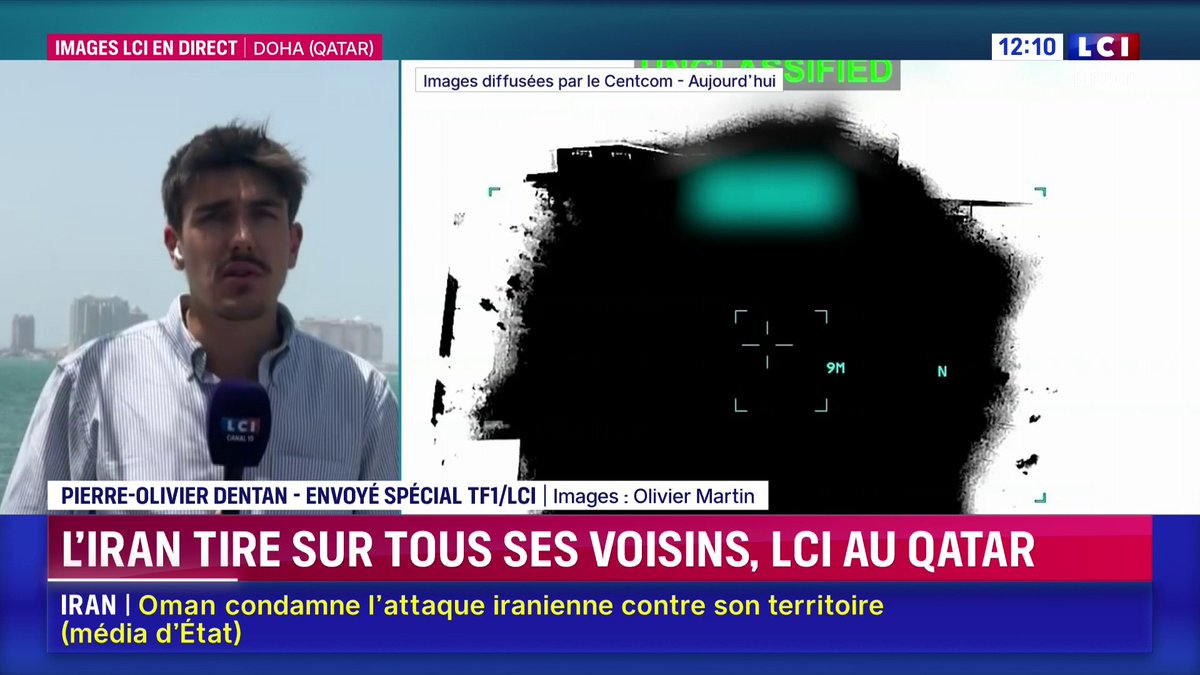 Bahreïn, Koweït, Qatar : l'Iran riposte contre ses voisins ➡️ Le point sur ce que l'on sait avec Pierre-Olivier Dentan en direct de Doha, au Qatar