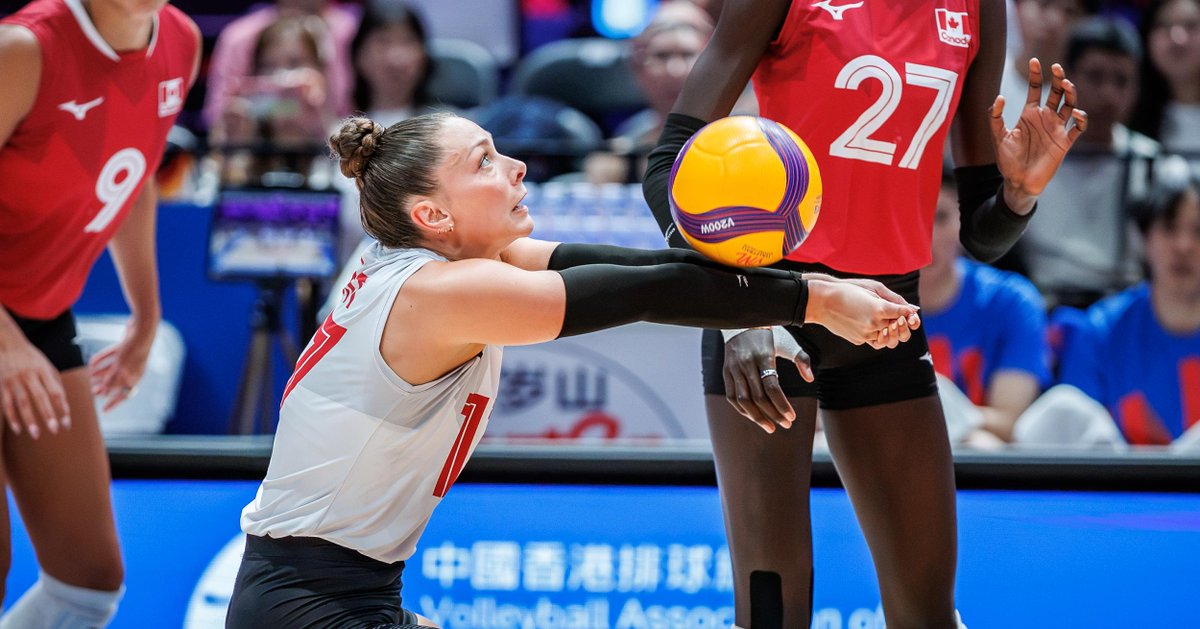 What a #VNL2026 Canada is having! 🇨🇦🔥 They capped off the Preliminary Phase with a hard-fought victory over the Dominican Republic 🇩🇴. Stay tuned, the best might be yet to come. Watch the replays on VBTV 📺 🏐 #BePartOfTheGame #Volleyball
