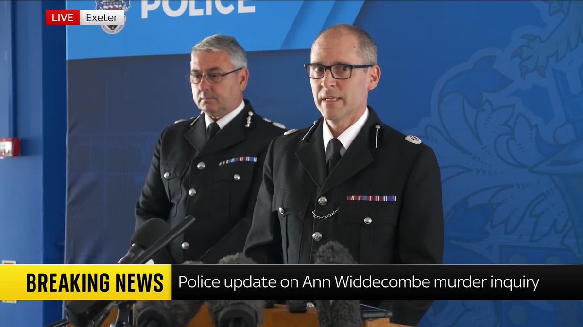 Police say there's nothing to suggest the killing of Ann Widdecombe was politically motivated. A 28-year-old white British man was arrested in Rotherham on suspicion of murder yesterday. Officers are not looking for anyone else. 📺 Sky 501/YT