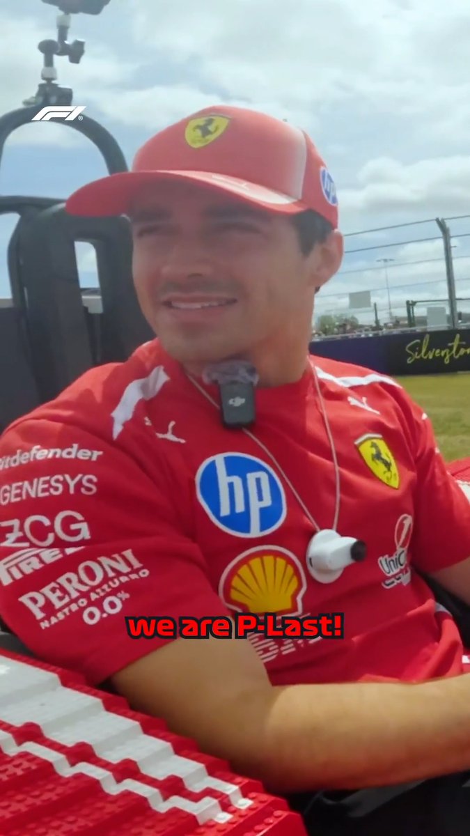 "I think we are P-Last!" Charles' LEGO Minicar adventures were insanely funny 🤣 #F1 #BritishGP