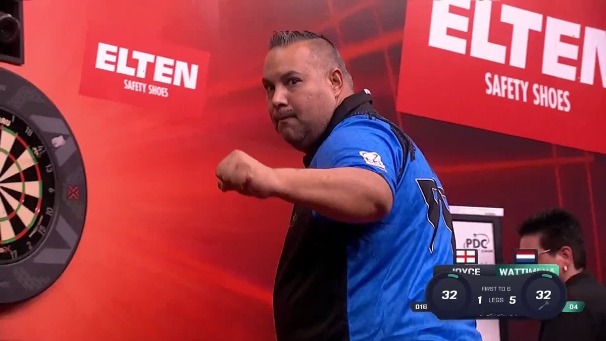 WATTIMENA WALLOPS JOYCE! Jermaine Wattimena cruises through to the quarter-finals in Leverkusen! The Dutchman follows up his whitewash win over Kim Huybrechts with a 6-1 demolition of Ryan Joyce! 📺 #ET10 | R3