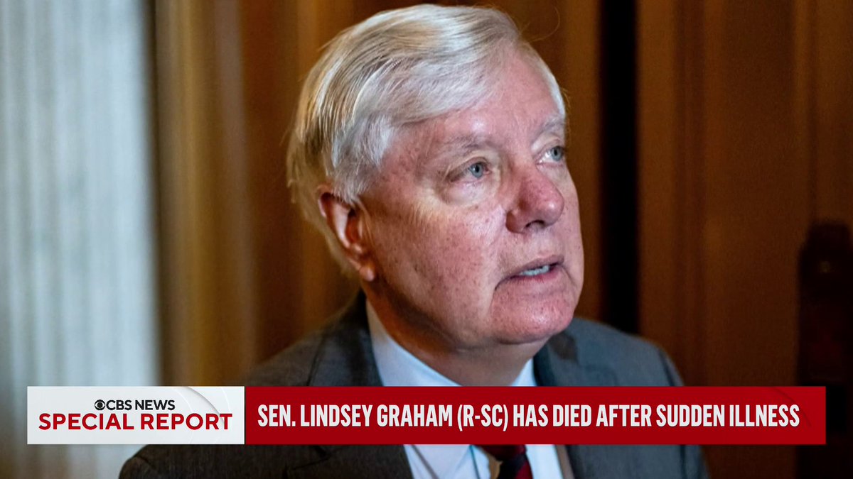 Senator Lindsey Graham has died on Saturday evening following a "brief and sudden illness." He was 71.